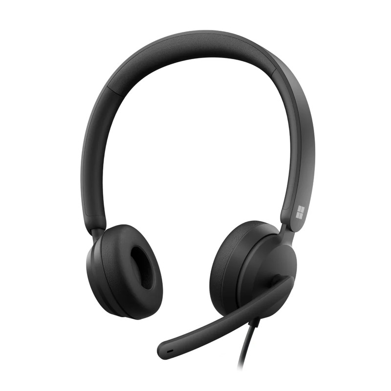 Microsoft Modern USB Wired Headset - Black - سماعة